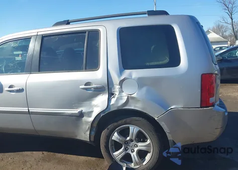 2012 Honda Pilot Ex-L from USA, damaged, VIN 5FNYF4H51CB049285